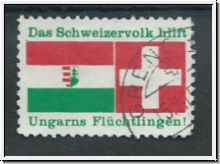 Vignette-  Das Scweizer Volk hilft Ungarns Flchtlingen!   (5086)