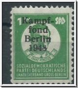 Spende- 1 RM SPD Kampf-fond Berlin 1948  (5088)