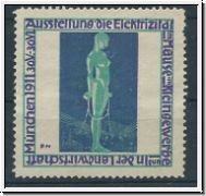 Vignette- Ausstellung Elektrizitt-im Haus-im Kleingewerbe- In der Landwirtschaft   Mnchen  1911  (5092)