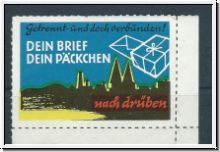 Vignette-Dein Brief Dein Pckchen nach drben    (5104)