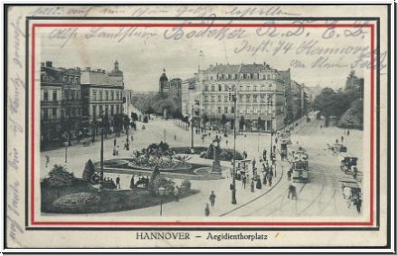 AK  Hannover--Aegidienthorplatz         (2297)