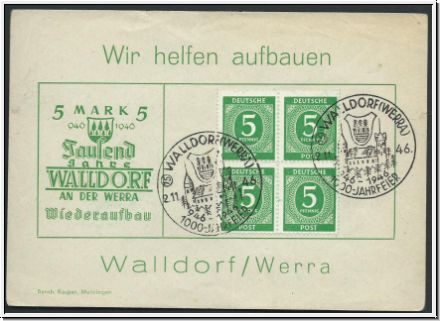Walldorf -Gedendblatt zur 1000 Jahrfeier-915    (2302)