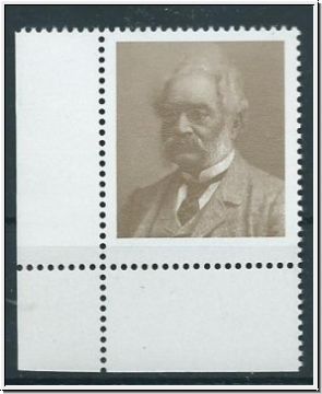 BRD  Werner von Siemens 1992 mit guter Abart FI.  ((2372)