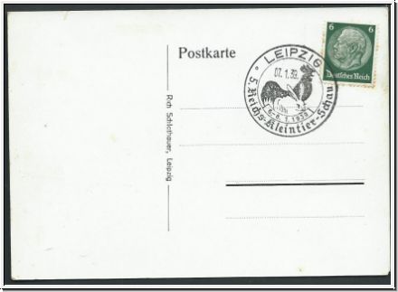 AK 5. Reichs-Kleintierschau, Leipzig 1939   (2374)
