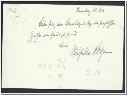 Sonderpostkarte - CDU 4. Bundesparteitag 1953   (2386)