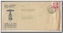 Geschftsbrief aus Bodenbach/Slovakia    (2174)