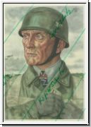 Oberst Bruer -Kommandeur eines Fallschirmjger-Regiments  (893)