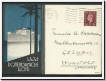 Schne Bildpostkarte-Rotterdamsche Lloyd    (925)