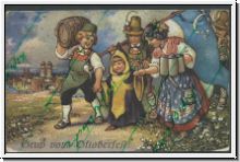 Gru vom Oktoberfest ! von  1921  (869)