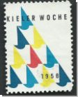 Vignette-   KIELER wOCHE 1958    (5094)