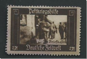 Spendenmarke  Postkriegshilfe- 2Pf.- Deutsche Feldpost-    (5112)