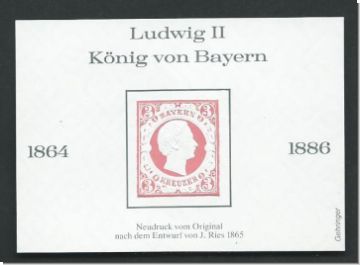 Vignette- Ludwig II Knig von Bayern   (5114)