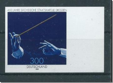BRD Schsische Staatskapelle 1998 ungezhnt  MI:nr. 2025 U  (2370)