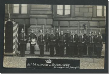 AK- Auf Schlowache zu Braunschweig 1906   (2396)