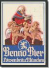 Werbekarte Benno Bier Mnchen   (572)