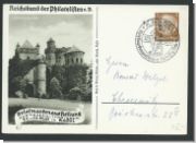 Privat Postkarte zur  Briefmarken-Ausstellung  Kassel  1937 (526)