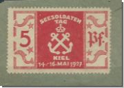 Spendenmarke  zum Seesoldatentag  1927  (5023)
