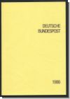 Ministerjahrbuch "Der Deutschen Bundespost 1986"