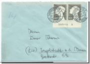 Deutsche Kriegsgefangene MiNr. 165 mit HAN auf Brief    (2040)